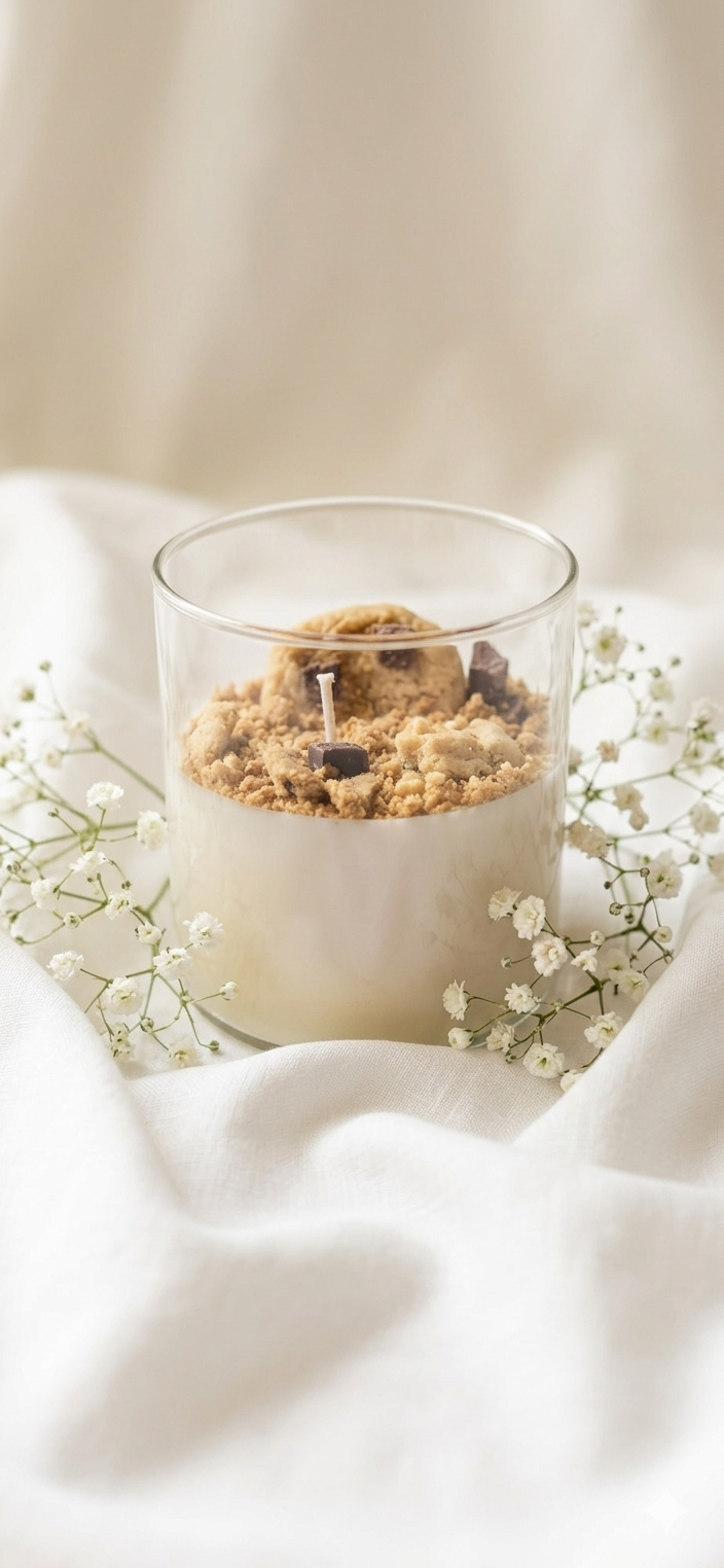 Cookie candle