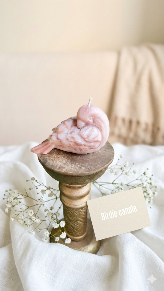 Bird candle