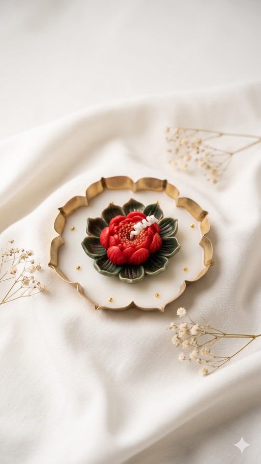 Royal red petal urli