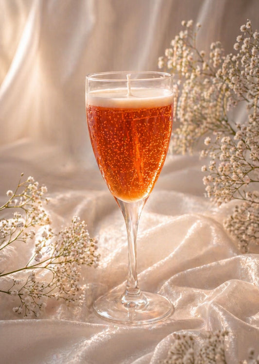 Champagne Candle
