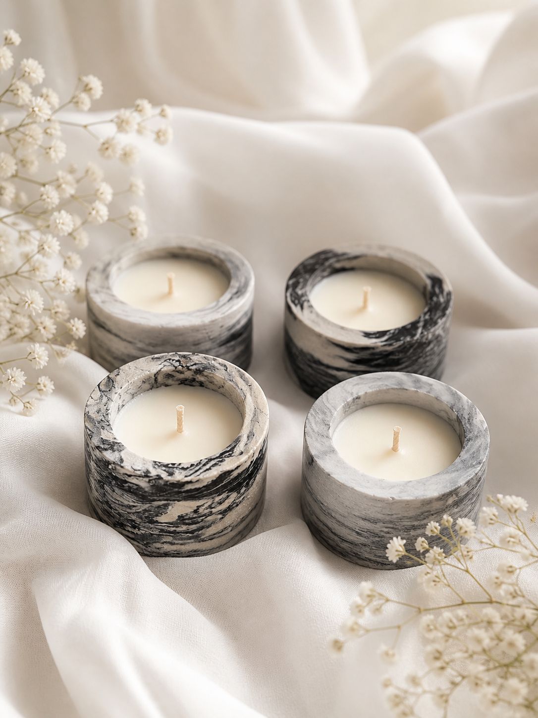 Marble Candle