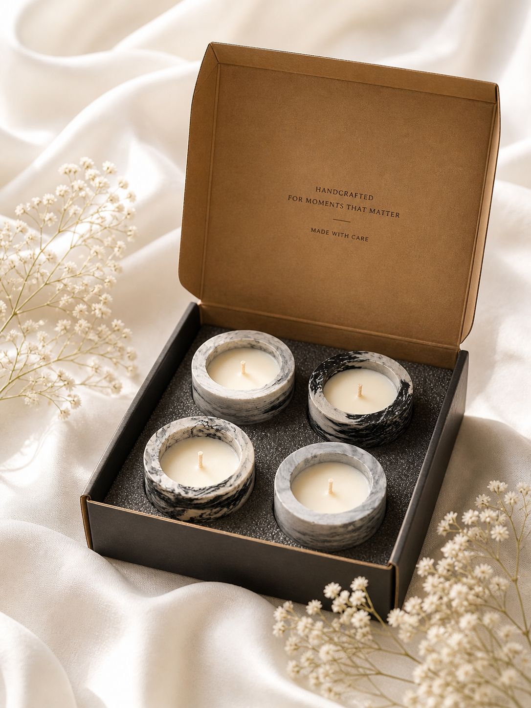 Marble Candle